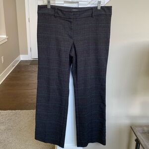 LOFT plaid work slacks